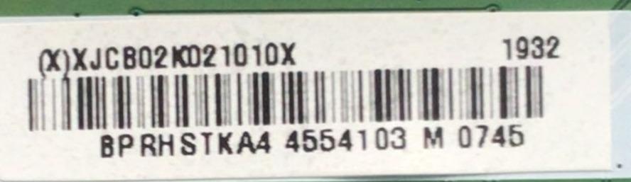 KIT DE TARJETAS PARA TV INSIGNIA SMART TV / MAIN XJCB02K021 / 756TXJCB02K021 / 715G9566-M01-B00-005T / T-CON E3CCBB580001 / CV580U1-T01-CB-1 / FUENTE DE PODER PLTVIJ321XXGA / 715G8967-P01-014-003M / PANEL TPT580B5-U1T01.D REV:S01B / MODELO NS-58DF620NA20 - Imagen 4